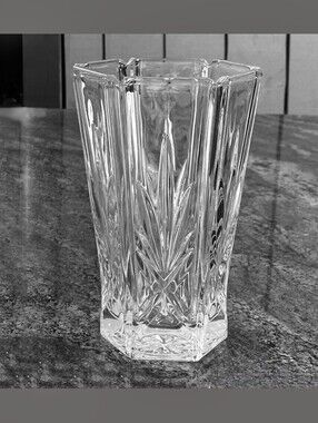 Gorham Crystal Vase 6.25"x4"